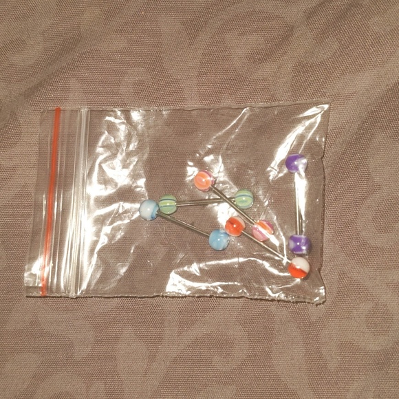 Barbells Body Piercings Facial Piercings Jewelry Men Women's Face Jewelry - Picture 2 of 4